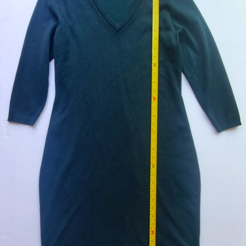 Emerald green Sweater dress Calvin Klein size medium